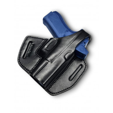 Кожаная кобура VlaMiTex Pancake для Glock 19 / 23 / 32 / 19X / 45 с Red Dot