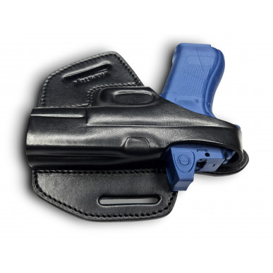 Кожаная кобура VlaMiTex Pancake для Glock 19 / 23 / 32 / 19X / 45 с Red Dot