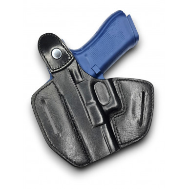 VlaMiTex Pancake kožené pouzdro pro Glock 19 / 23 / 32 / 19X / 45 s Red Dot