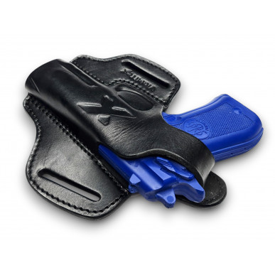 VlaMiTex Pancake Funda de Cuero para Beretta 84 Cheetah con Red Dot