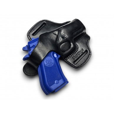 VlaMiTex Pancake Étui en Cuir pour Beretta 84 Cheetah avec Red Dot