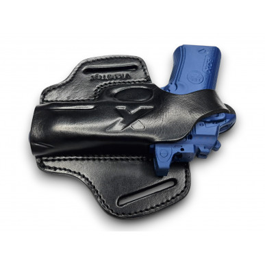 VlaMiTex Pancake Coldre de Couro para Beretta 80x Cheetah Tactical Urban com Red Dot