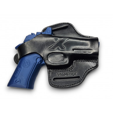 VlaMiTex Pancake kožené puzdro pre Beretta 80x Cheetah Tactical Urban s Red Dot