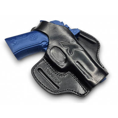 VlaMiTex Pancake kožené puzdro pre Beretta 80x Cheetah Tactical Urban s Red Dot