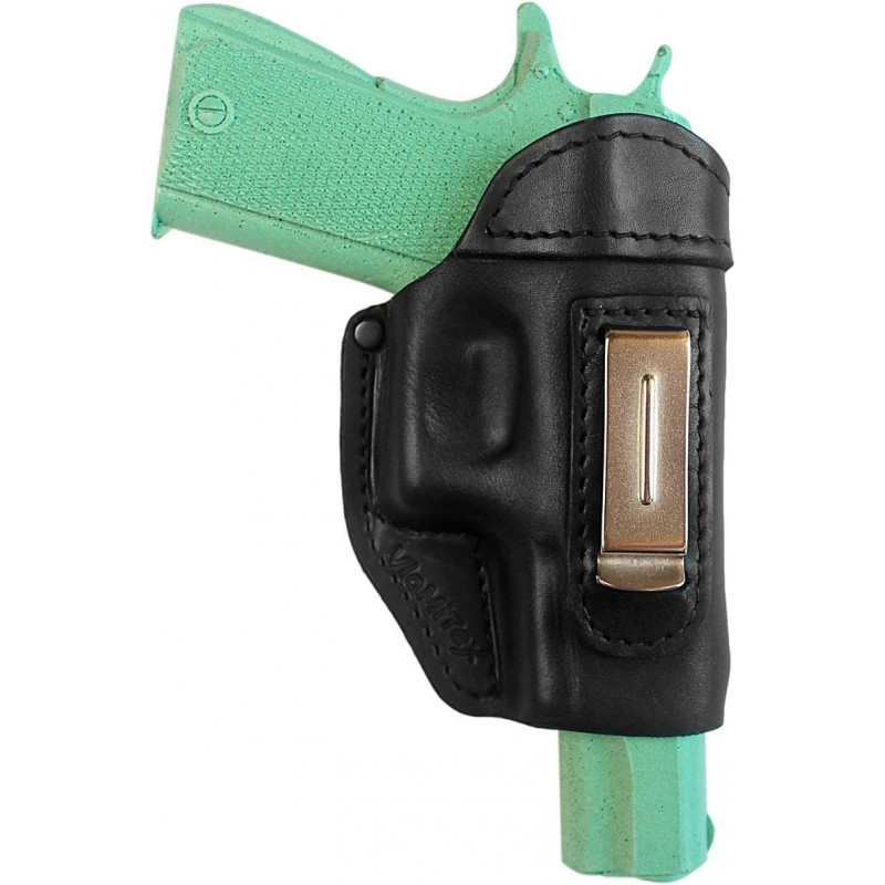 IWB 3 Skórzana Kabura do Colt 1911 Czarna ukryte noszenie VlaMiTex IWB 3 Skórzana Kabura do Colt 1911 Czarna ukryte noszenie VlaMiTex