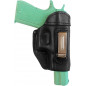 IWB 3 Coldre de Couro para Colt 1911 Preto Porte Oculto VlaMiTex