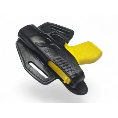 B6 Leder Holster für Taurus GX4 schwarz VlaMiTex