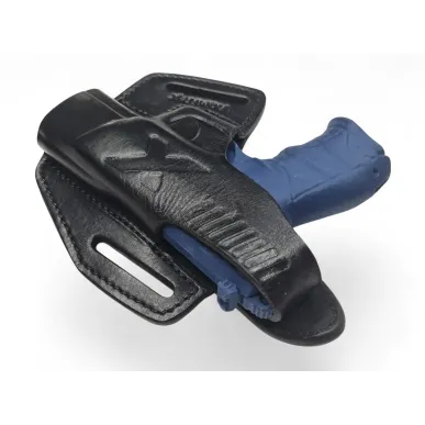 B6 Leder Holster für Walther P22Q schwarz VlaMiTex