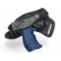 B6 Leder Holster für Walther P22Q schwarz VlaMiTex