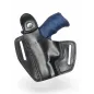 B6 Leder Holster für Walther P22Q schwarz VlaMiTex