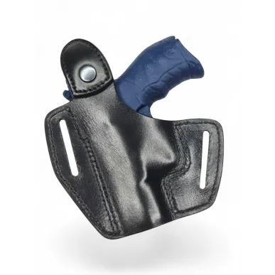 B6 Leder Holster für Walther P22Q schwarz VlaMiTex
