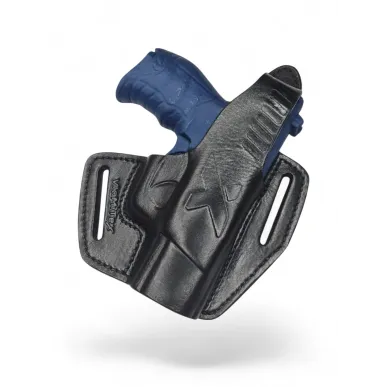 B6 Leather Holster for Walther P22 Black VlaMiTex