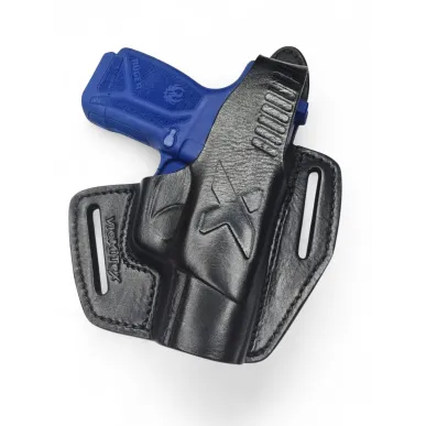 B6 Holster en cuir pour Ruger MAX 9 noir VlaMiTex
