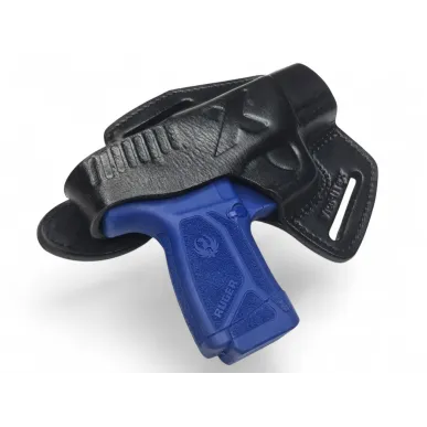 B6 kožené pouzdro pro Ruger MAX 9 černé VlaMiTex