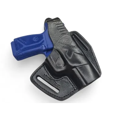 B6 Leather Holster for Ruger MAX 9 Black VlaMiTex