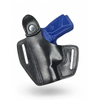 B6 Leder Holster für Ruger MAX 9 schwarz VlaMiTex