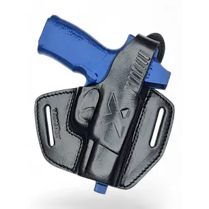 Holster en cuir pour Sig Sauer P322 OWB – Droitier avec bouton-pression