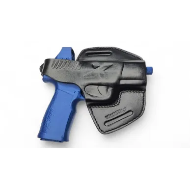 B19 Kožené pouzdro pro Sig Sauer P322 černé VlaMiTex