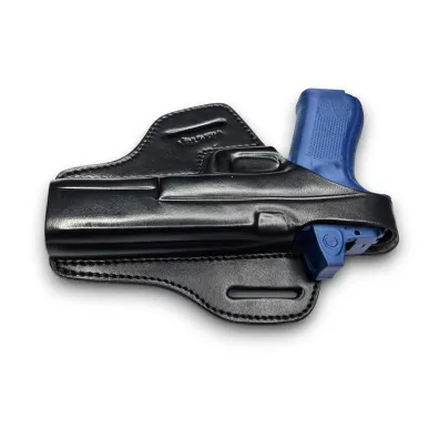 B34 Leder Holster für Glock 34 schwarz VlaMiTex