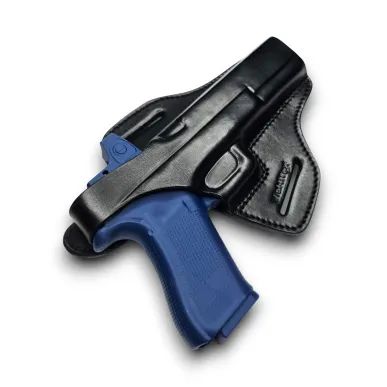 B34 Holster en cuir pour Glock 17L noir VlaMiTex