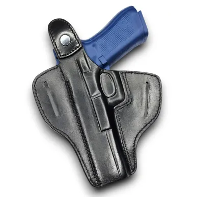 B34 Leather Holster for Glock 17L Black VlaMiTex