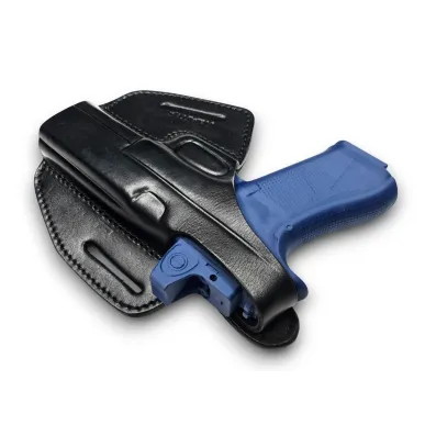 B37 Holster en cuir pour Glock 31 noir VlaMiTex