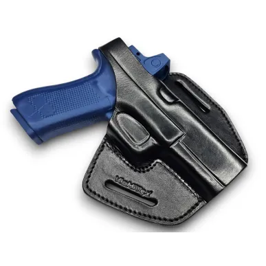 B37 Holster en cuir pour Glock 31 noir VlaMiTex