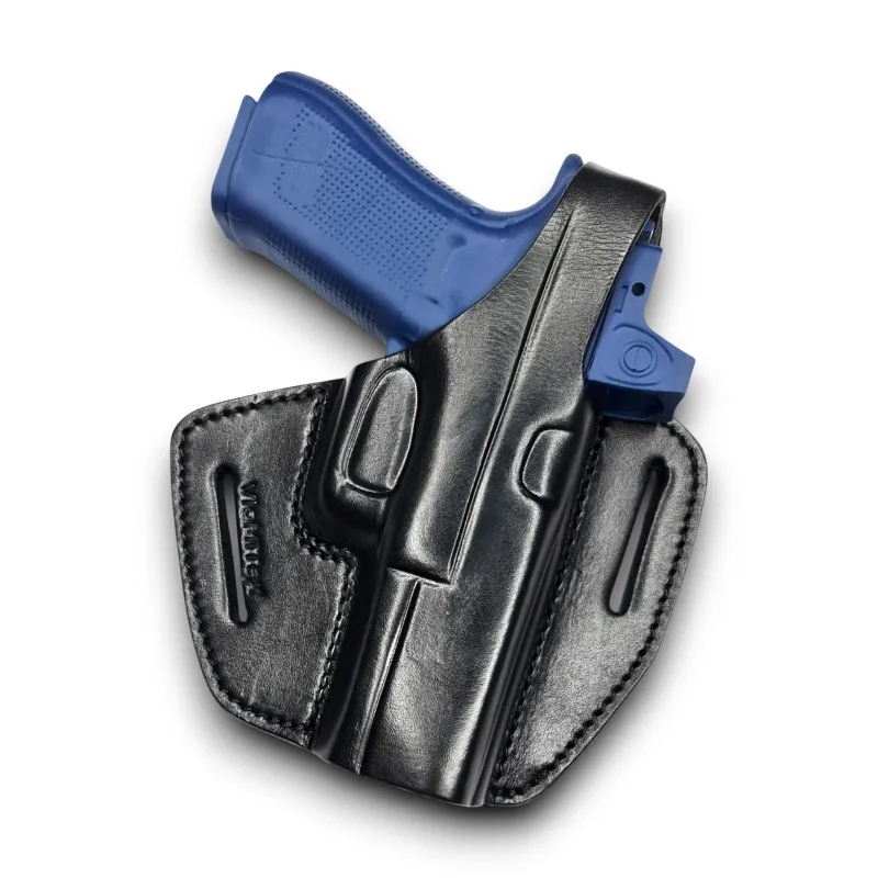 B37 Holster en cuir pour Glock 22 noir VlaMiTex B37 Holster en cuir pour Glock 22 noir VlaMiTex