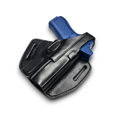 B37 Holster en cuir pour Glock 17 noir VlaMiTex