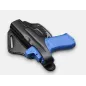 B45 Cross-Draw OWB Holster en cuir pour Glock 23 avec MOS Optic-Ready et Red Dot