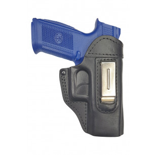 IWB 3 真皮槍套 適用 FN FNS-40 VlaMiTex – 正面