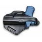 B45 Cross-Draw OWB Holster en cuir pour Glock 19X avec MOS Optic-Ready et Red Dot