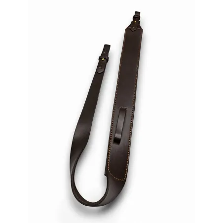 J47 Sangle de fusil en cuir marron VlaMiTex