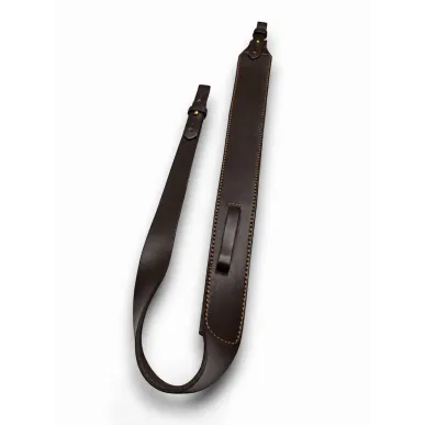J47 Sangle de fusil en cuir marron VlaMiTex