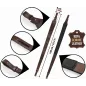 J47 Sangle de fusil en cuir marron VlaMiTex