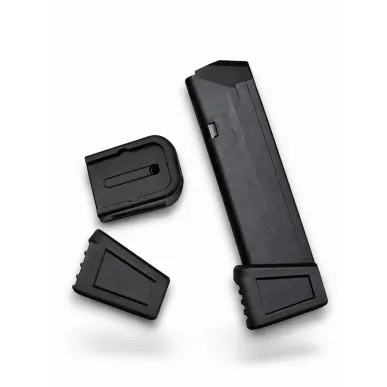 MB-17/19 Ensemble 2 x Base de Chargeur Allongée pour Magazines Glock VlaMiTex