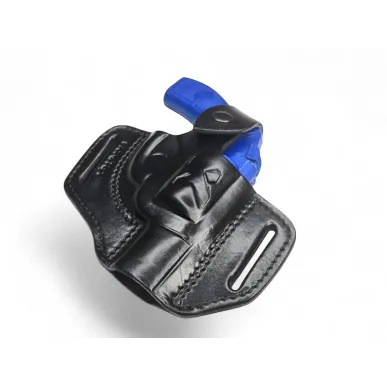 R1 Leather Revolver Holster for Smith & Wesson 36 Black VlaMiTex