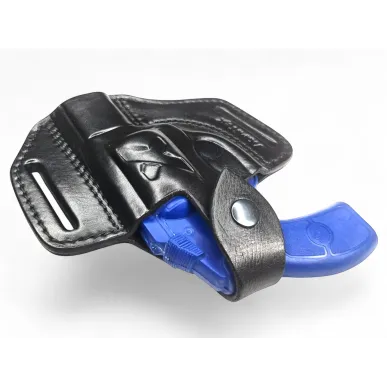 R1 Leather Revolver Holster for Smith & Wesson 36 Black VlaMiTex