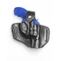 R1 Leder Revolver Holster für Taurus 856 schwarz VlaMiTex