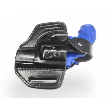 R1 Leder Revolver Holster für Taurus 856 schwarz VlaMiTex