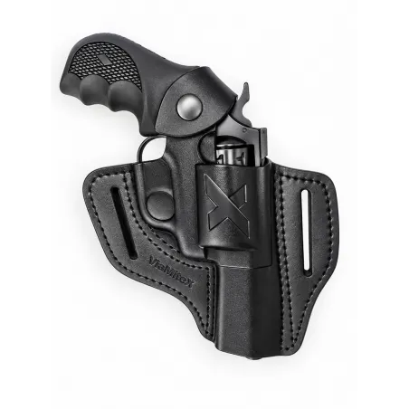 Leather Holster for Weihrauch HW5 4 Inch – OWB with Snap Button