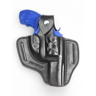 Taurus 856 Holster en cuir OWB – Droitier avec bouton-pression
