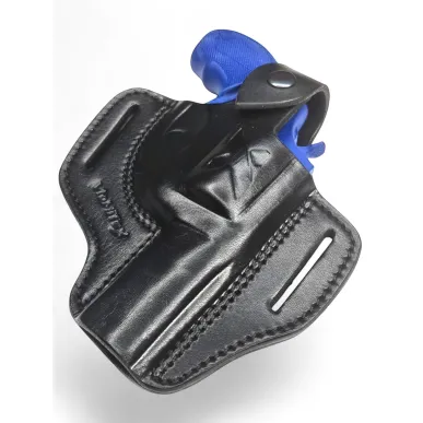 R2 Holster en cuir pour revolver Taurus 856 canon 3 pouces noir VlaMiTex