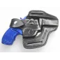 R2 Holster en cuir pour revolver Taurus 856 canon 3 pouces noir VlaMiTex
