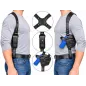 S1 Holster d'épaule en cuir pour Glock 17 / 22 / 31 avec Red Dot