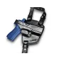 S1 Leather Shoulder Holster for Glock 19 / 23 / 32 / 19X / 45 with Red Dot