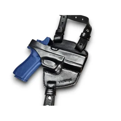 S1 Leather Shoulder Holster for Glock 19 / 23 / 32 / 19X / 45 with Red Dot