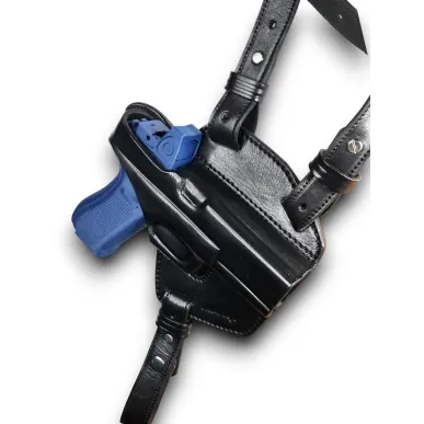 S1 Holster d'épaule en cuir pour Glock 19 / 23 / 32 / 19X / 45 avec Red Dot