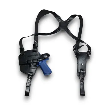 S1 Holster d'épaule en cuir pour Glock 19 / 23 / 32 / 19X / 45 avec Red Dot