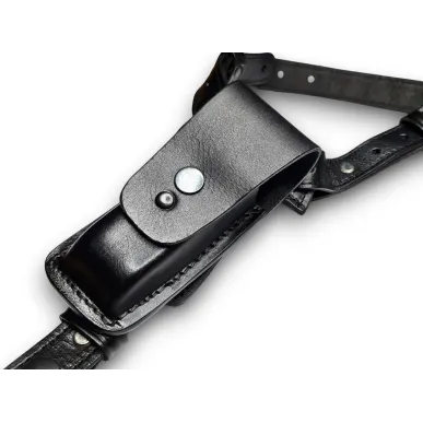 S1 Leather Shoulder Holster for Glock 19 / 23 / 32 / 19X / 45 with Red Dot